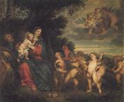 Anthony Van Dyck The Rest on the Flight into Egypt oil